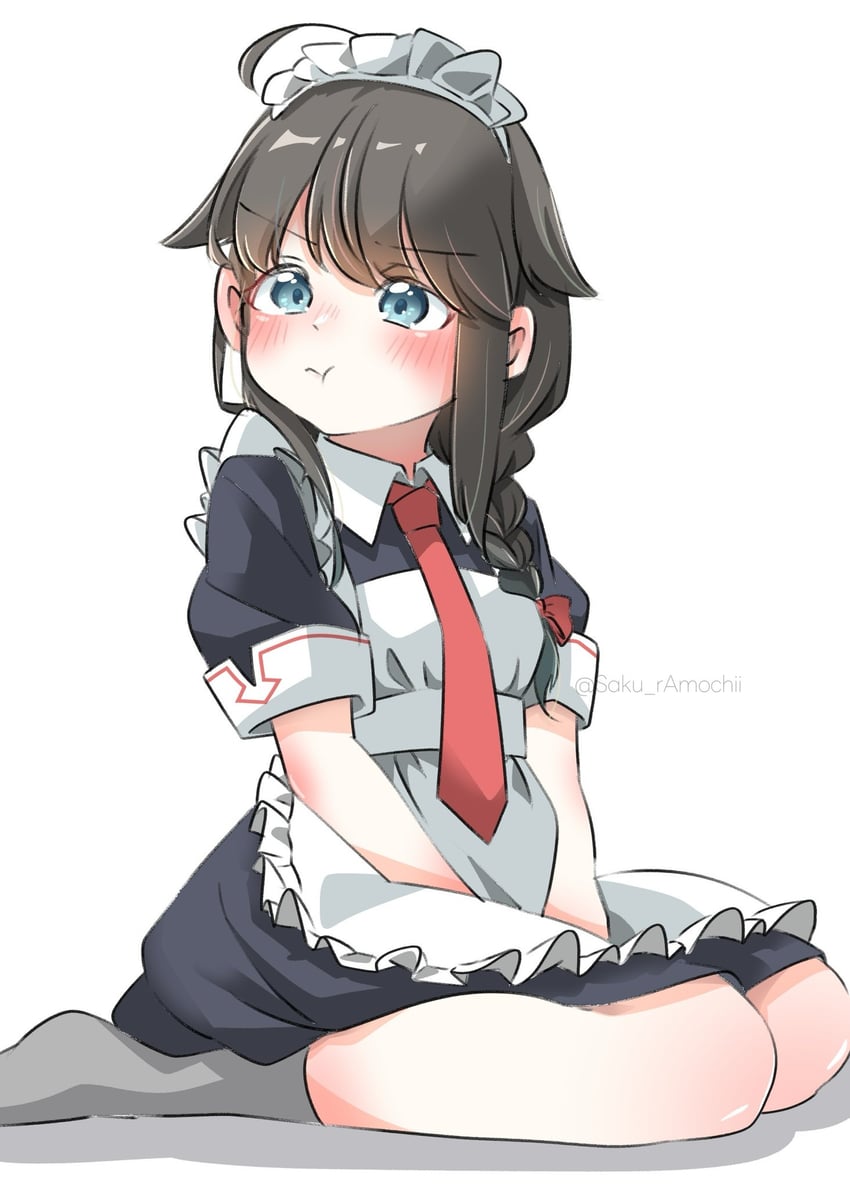 shigure and shigure kai ni (kantai collection) drawn by no_chi_(aka_hara)