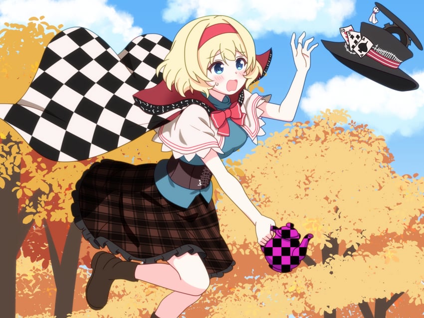 alice margatroid and mad alice (touhou and 1 more) drawn by bnelsey