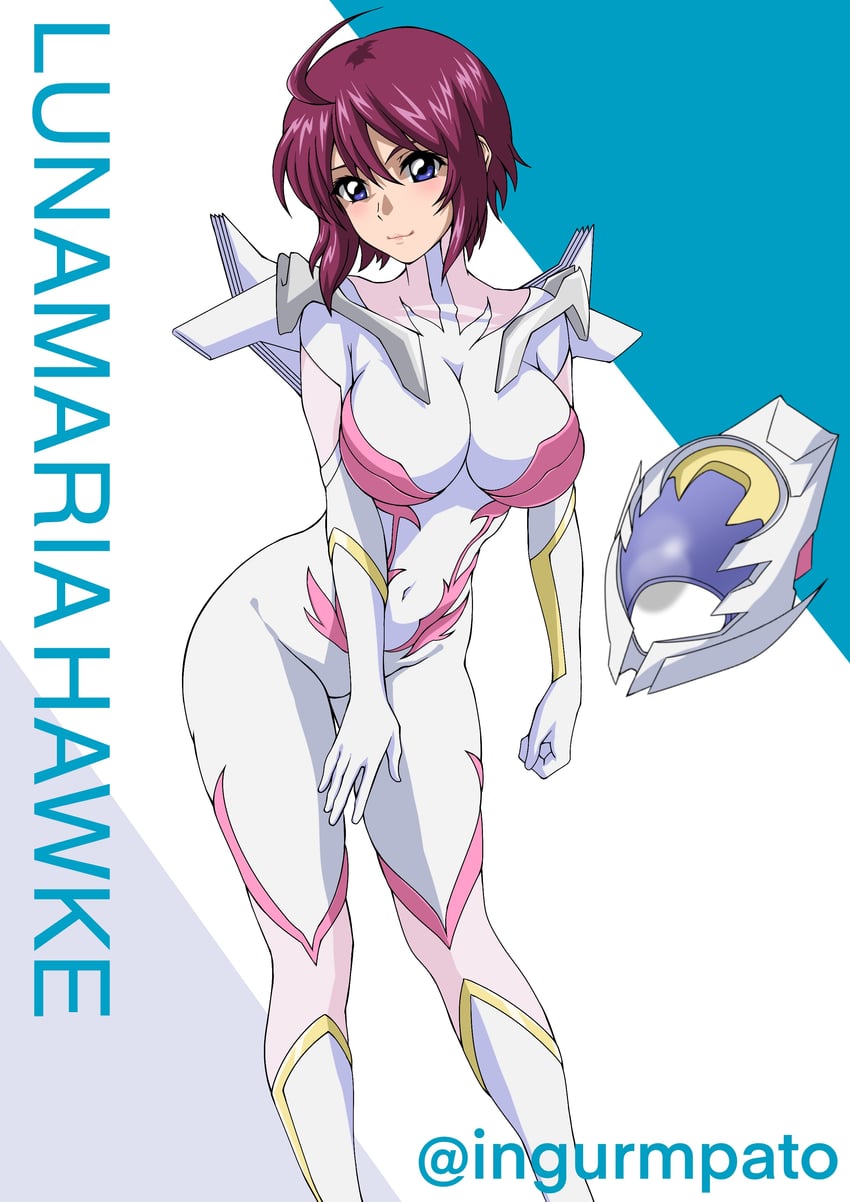 lunamaria hawke (gundam and 2 more) drawn by kyomeihibiki