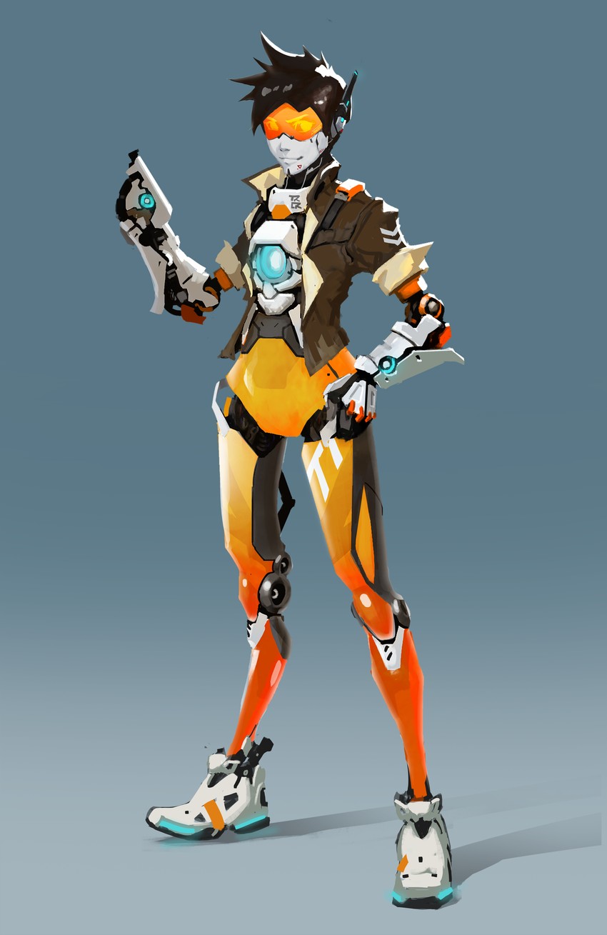 tracer (overwatch and 1 more) drawn by lancevl