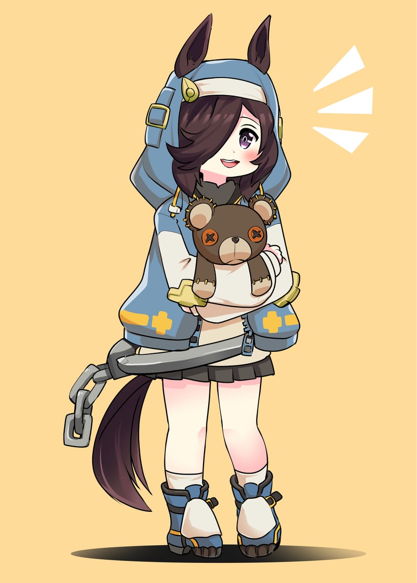rice shower, bridget, and iwami manaka (umamusume and 2 more) drawn by yuki_mashiro_(mashiro16462504)