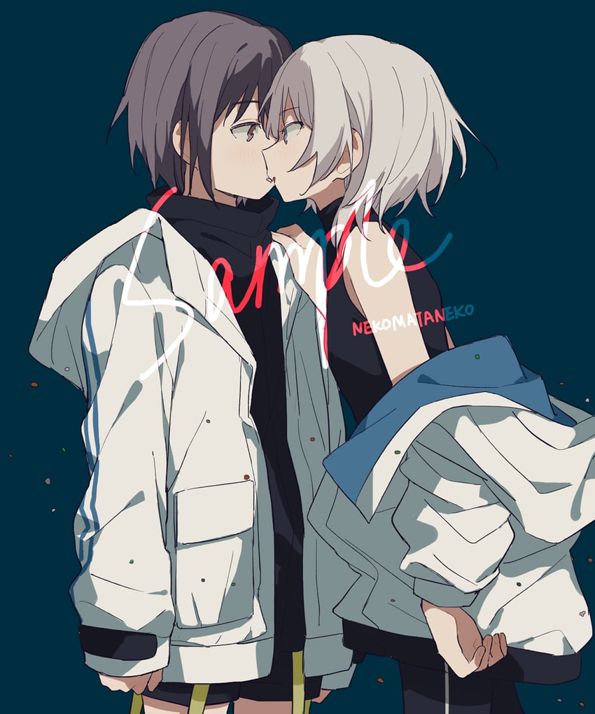 takamatsu tomori and kaname raana (bang dream! and 1 more) drawn by coldcat.