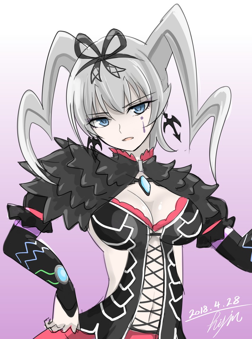 vale (xenoblade chronicles and 1 more) drawn by hisin