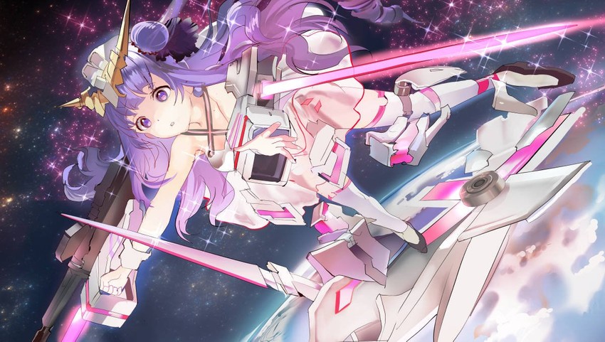 unicorn and unicorn gundam (azur lane and 2 more) drawn by 119