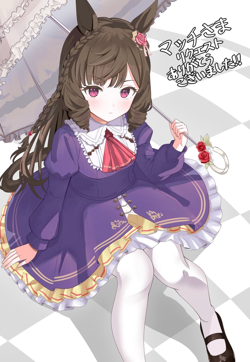 daiichi ruby (umamusume) drawn by aventador