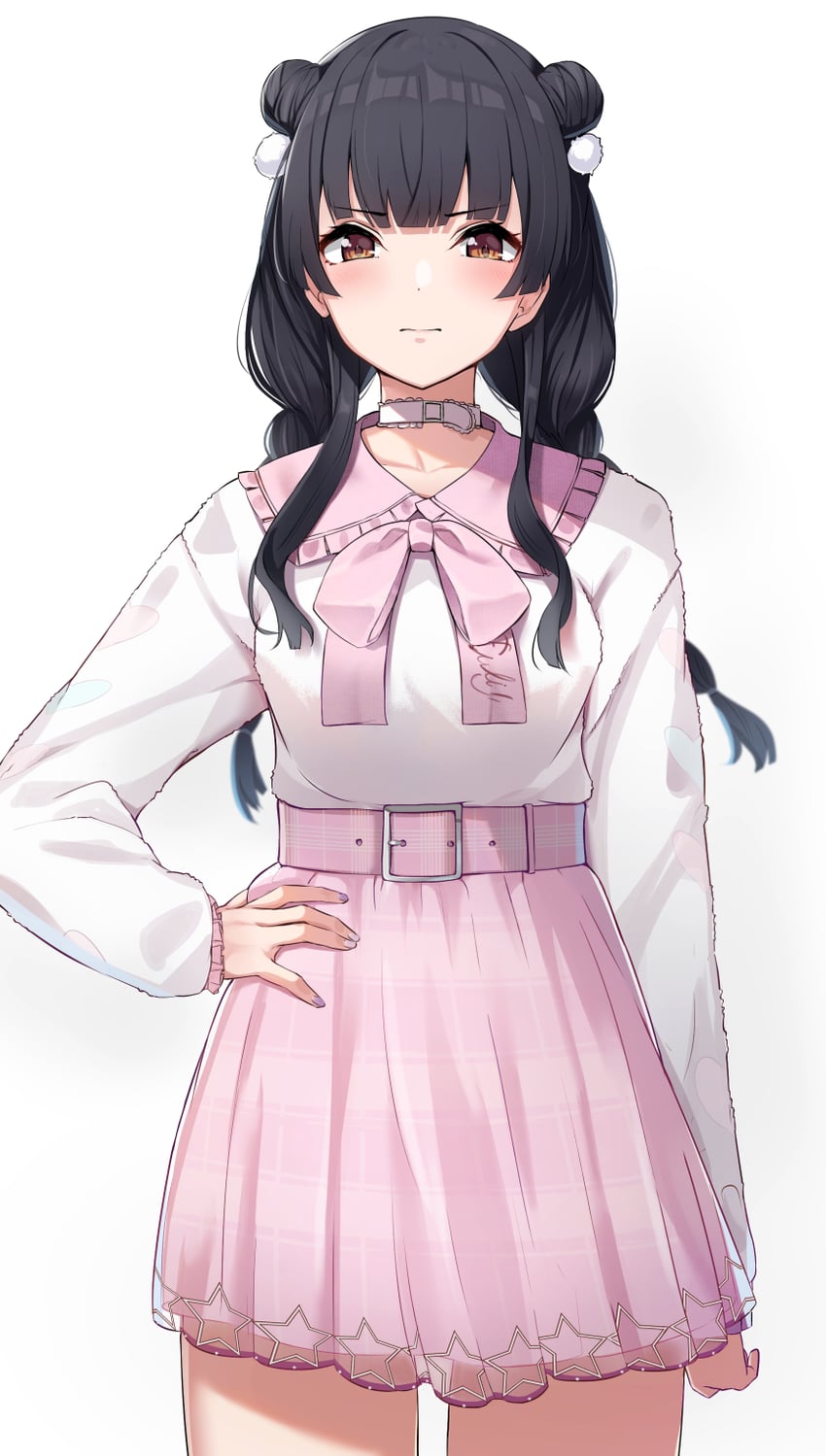 mayuzumi fuyuko (idolmaster and 1 more) drawn by maza_kisuke