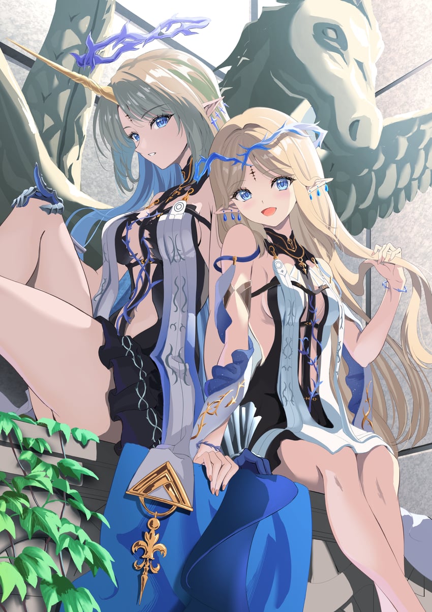 cartethyia, fleurdelys, and imperator (wuthering waves) drawn by kagura_hiromu
