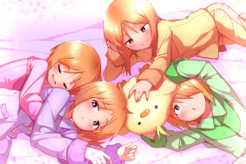 puru two, elpeo puru, marida cruz, and puru ten (original and 2 more) drawn by onimaru_(onimal7802)