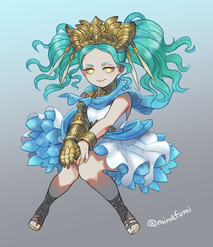 menphina (final fantasy and 1 more) drawn by minagawa_fumio