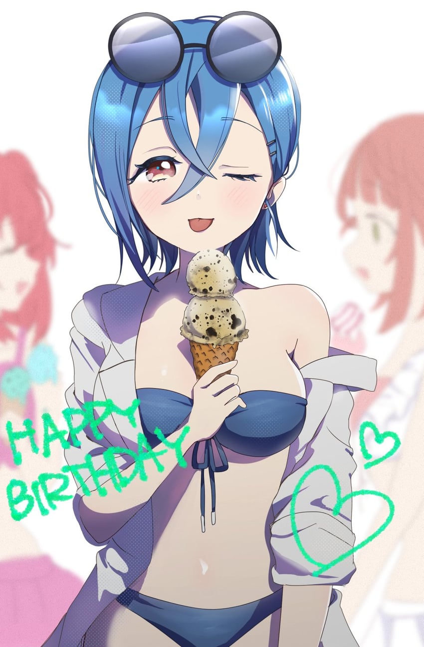 uehara ayumu, kurosawa ruby, and wakana shiki (love live! and 3 more) drawn by 299_(horisso)