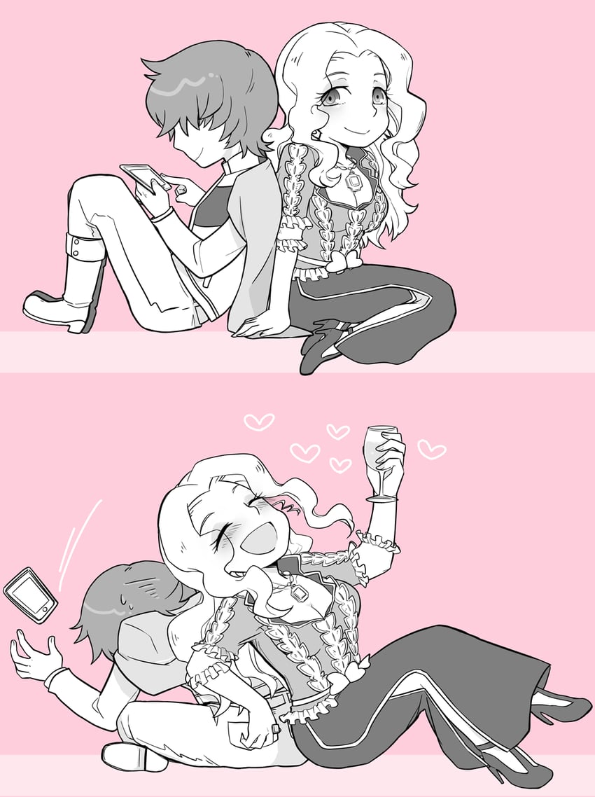 frederic chopin and franz liszt (classicaloid) drawn by rikka_(web)