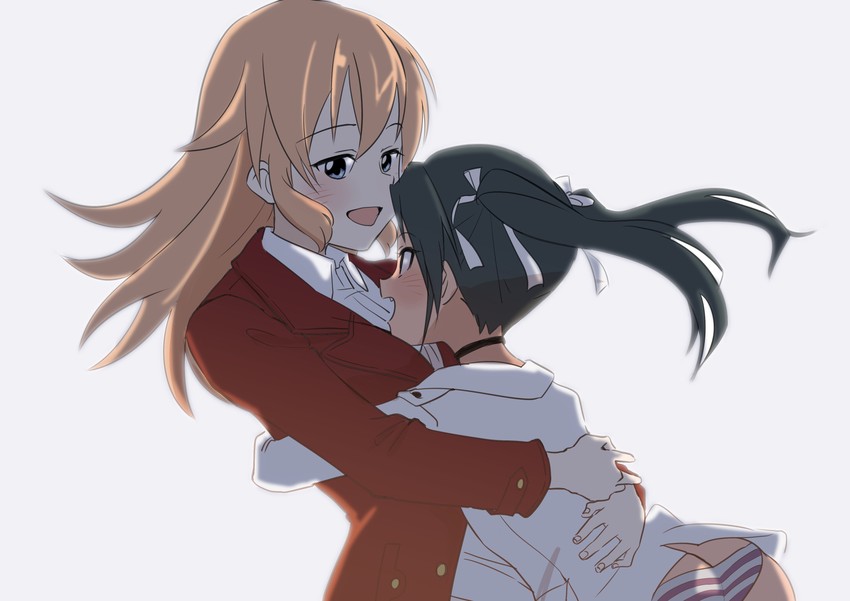 charlotte e. yeager and francesca lucchini (world witches series and 1 more) drawn by codeyamada
