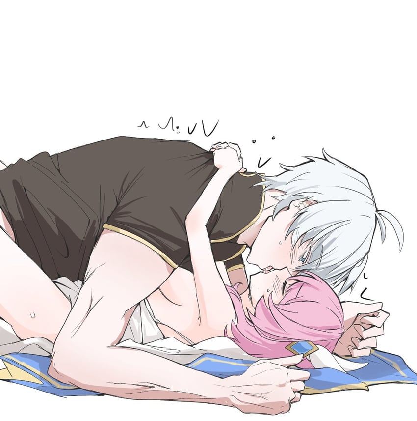 phainon and cyrene (honkai and 1 more) drawn by 46uumm