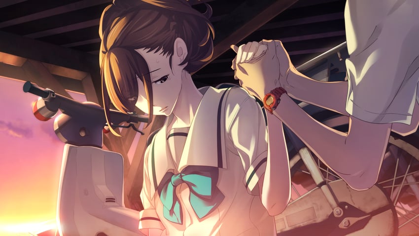 senomiya akiho and yashio kaito (robotics;notes) drawn by fukuda_tomonori