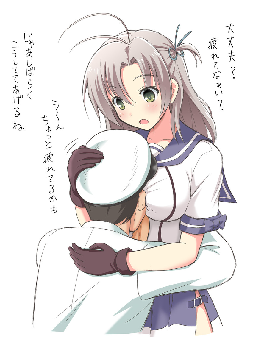 admiral, kinugasa, and kinugasa kai ni (kantai collection) drawn by spaghe_(kyoumospaghe)