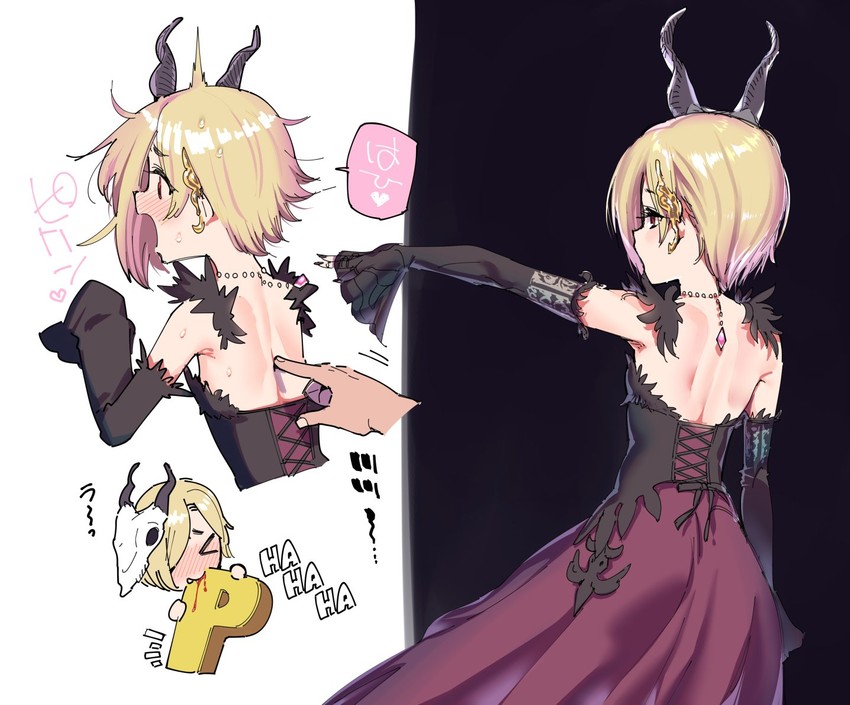 producer, shirasaka koume, and p-head producer (idolmaster and 1 more) drawn by gengorou