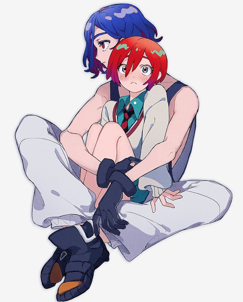 amate yuzuriha and shuji ito (gundam and 1 more) drawn by ymmmkome