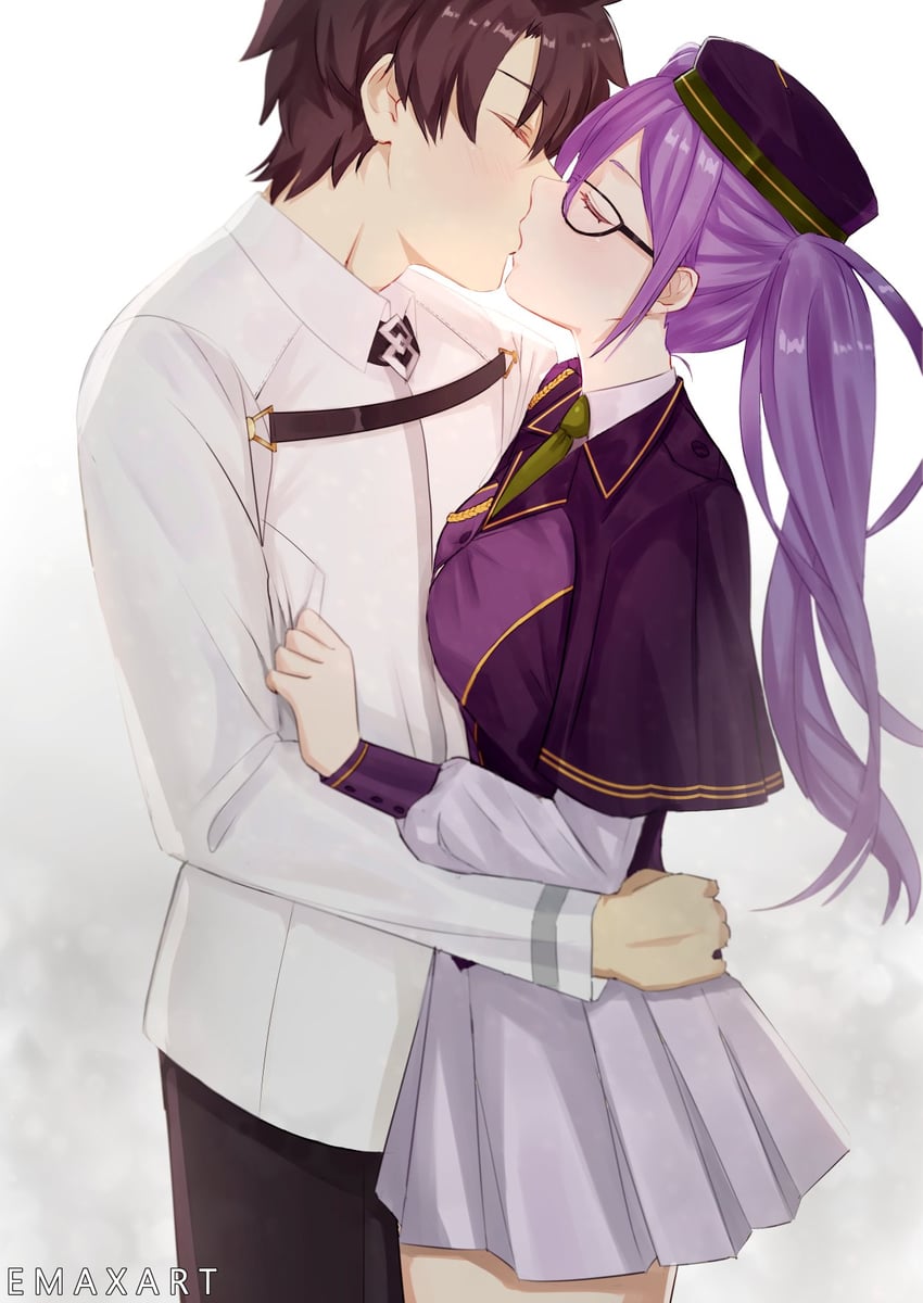 fujimaru ritsuka, sion eltnam, and sion eltnam sokaris (fate and 1 more) drawn by emaxart