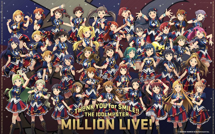 suou momoko, kitazawa shiho, makabe mizuki, nanao yuriko, mogami shizuka, and 32 more (idolmaster and 1 more)