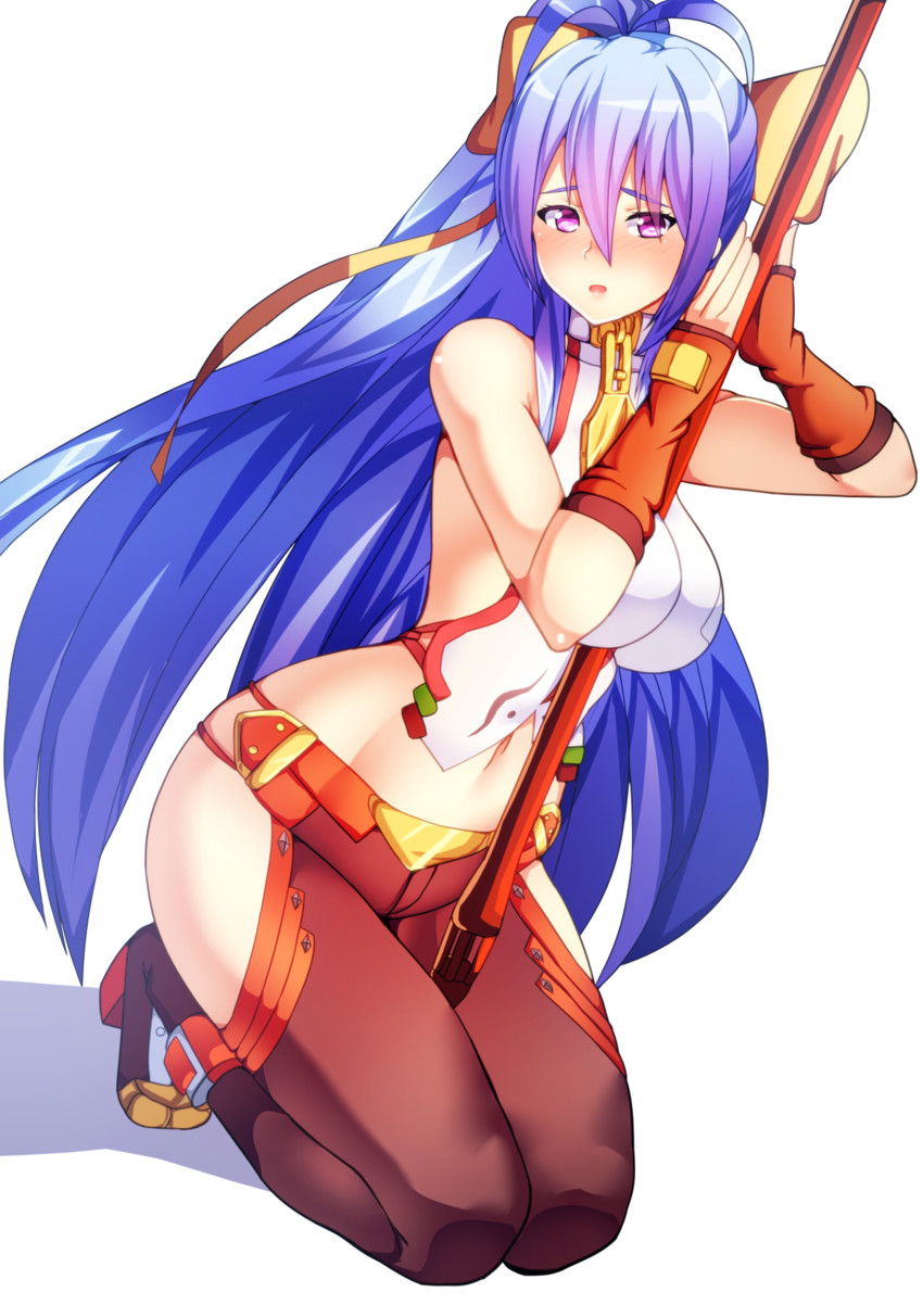 mai natsume (blazblue and 2 more) drawn by nishisan_(mikurosu)