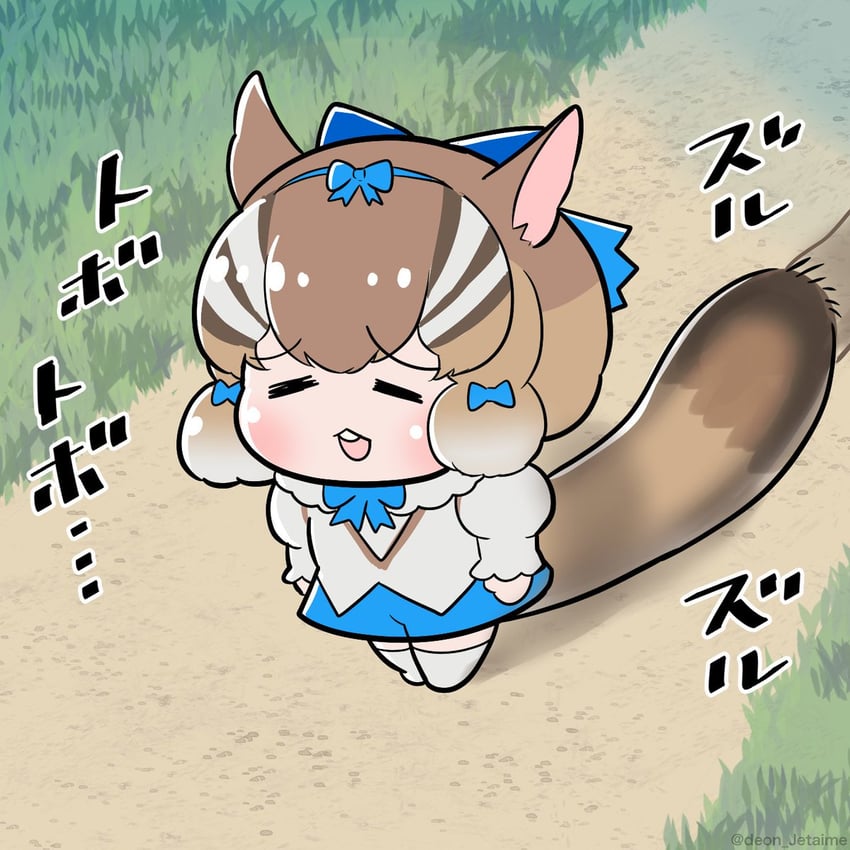 siberian chipmunk (kemono friends and 1 more) drawn by deon_(jetaime)