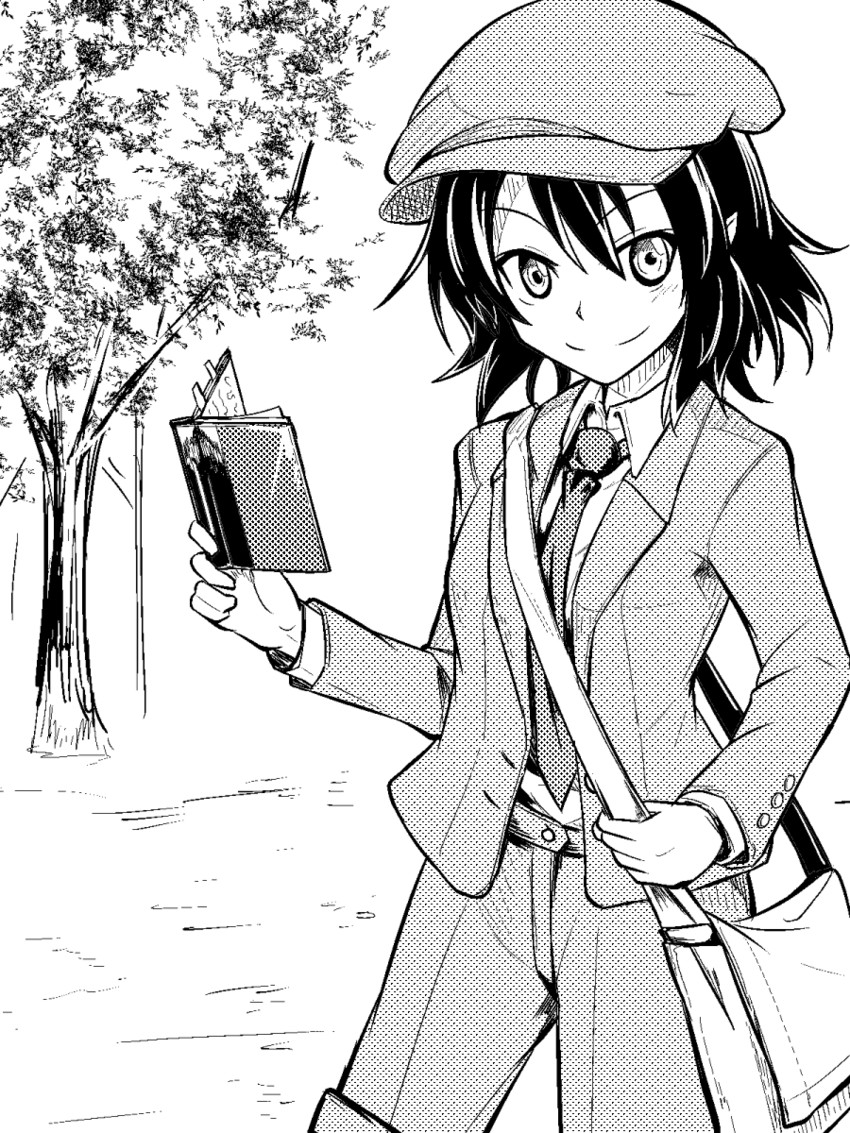shameimaru aya (touhou and 1 more) drawn by ashiroku_(miracle_hinacle)