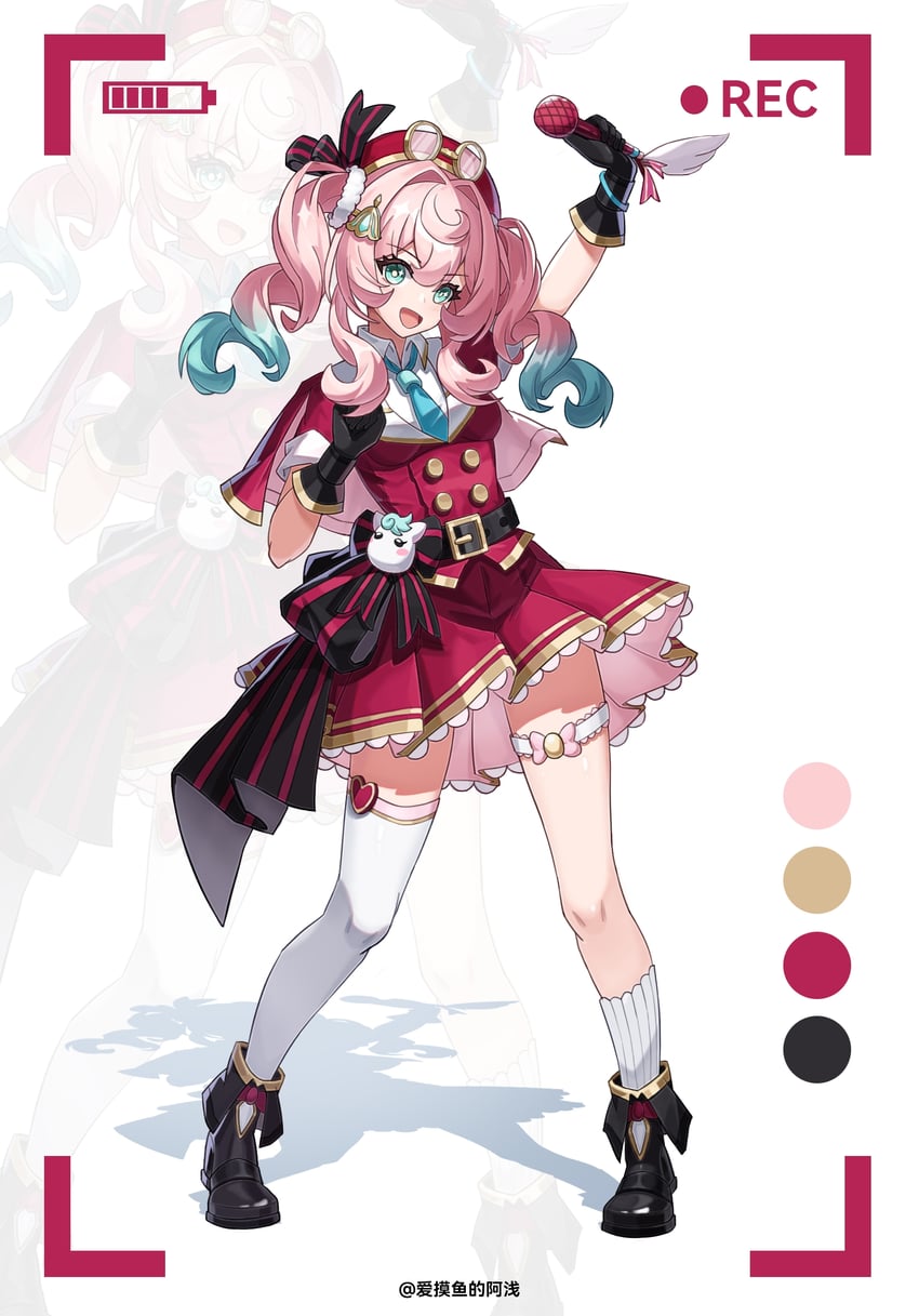 hyacine (honkai and 1 more) drawn by qianxiang_asuka