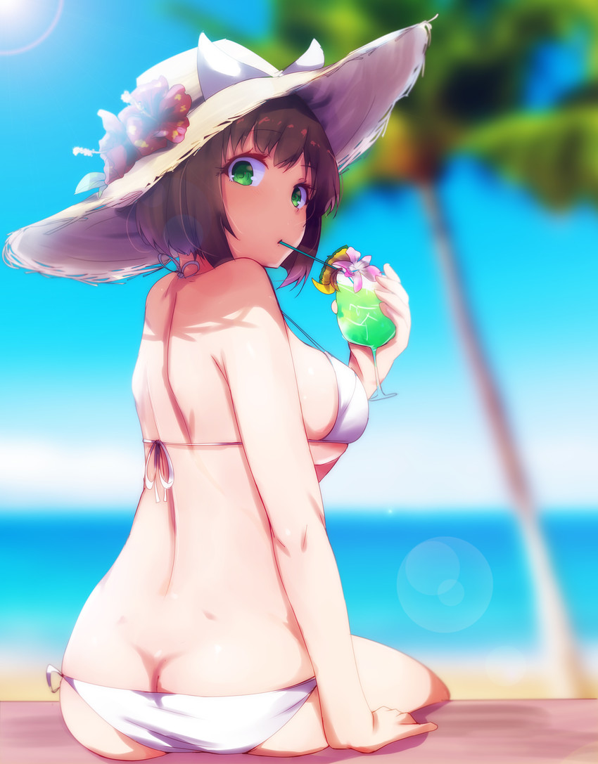 maekawa miku (idolmaster and 1 more) drawn by ryuu.