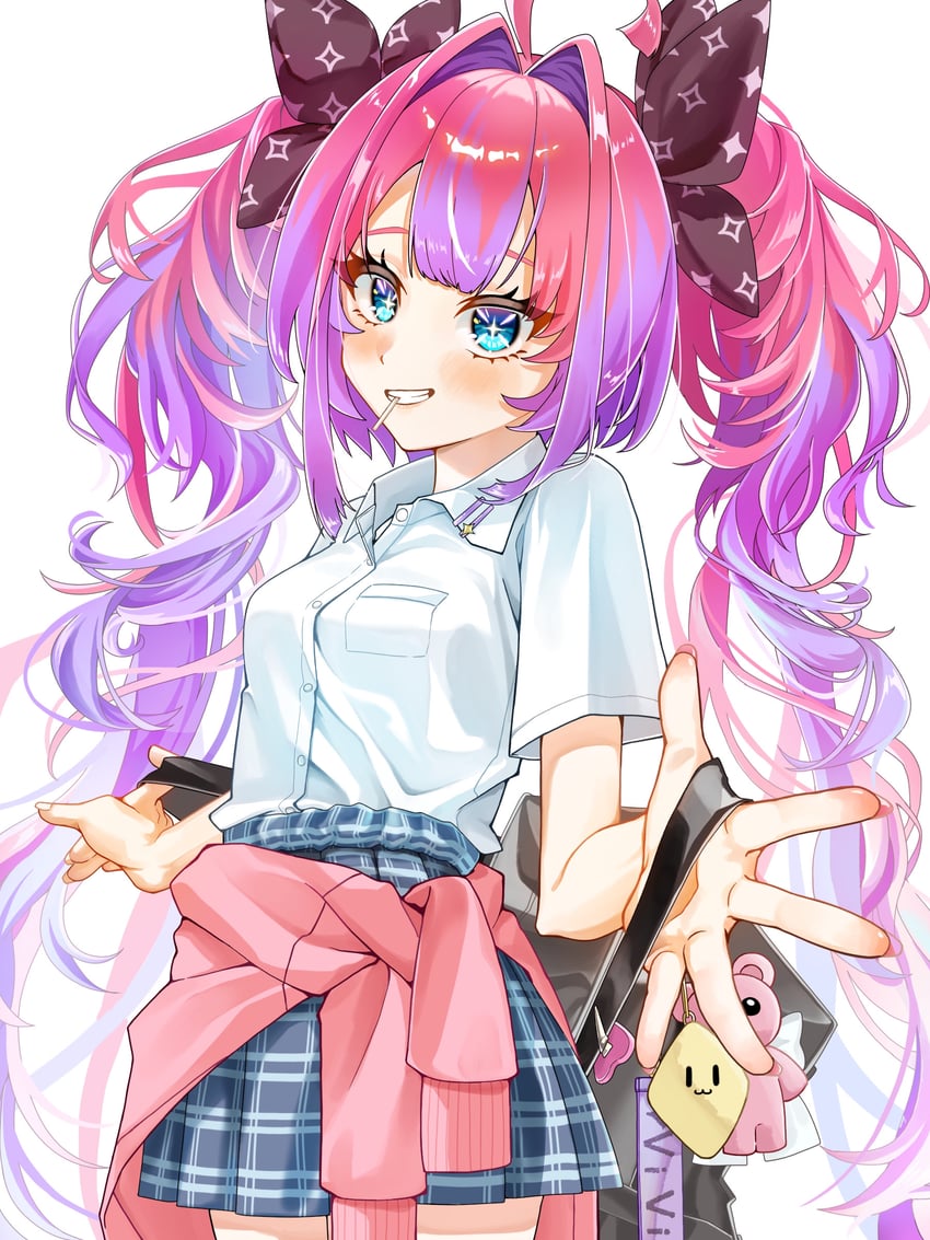 kikirara vivi (hololive and 1 more) drawn by hosupi