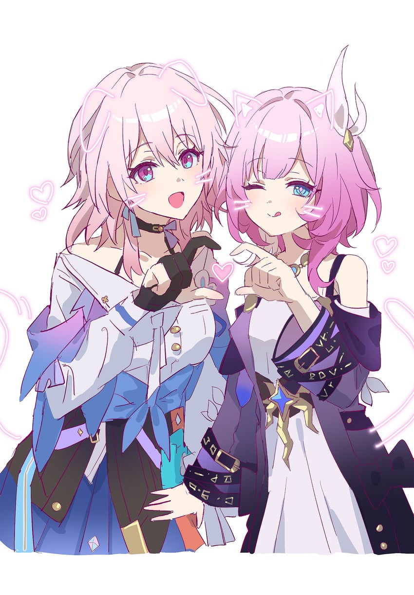march 7th and cyrene (honkai and 1 more) drawn by 0p78xopwsj83779