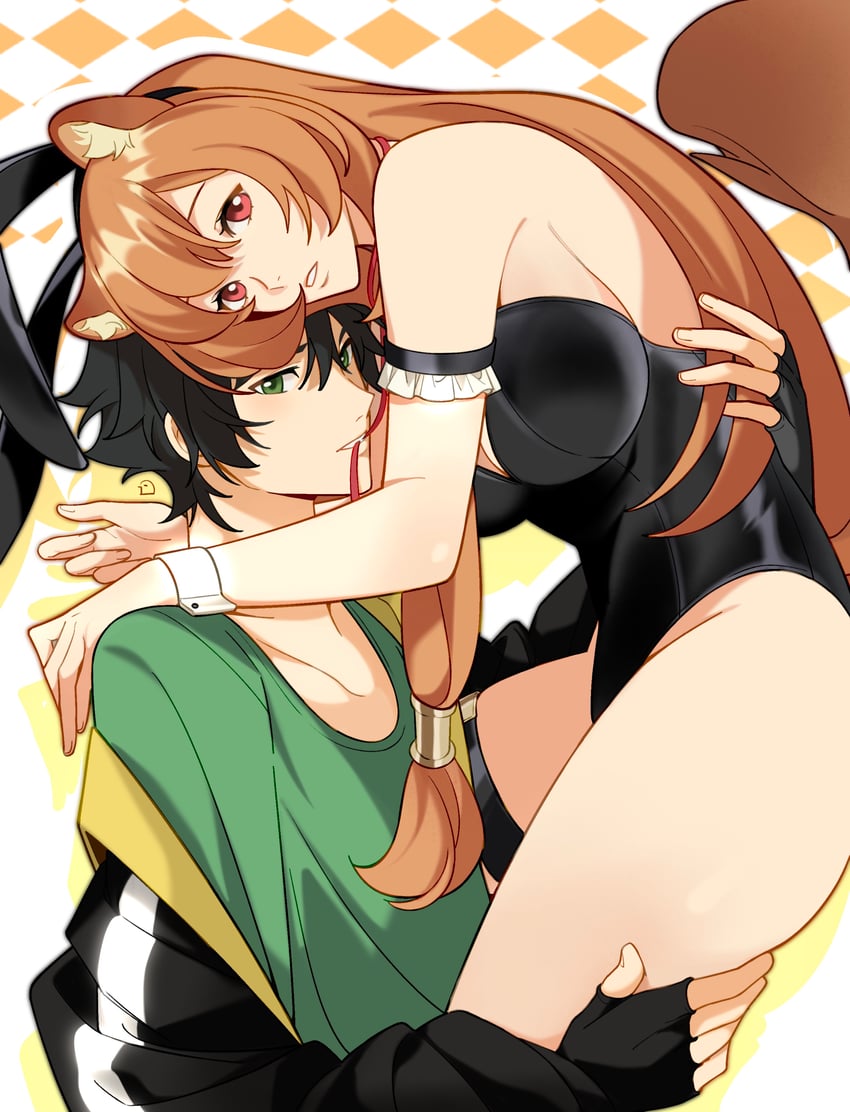 raphtalia and iwatani naofumi (tate no yuusha no nariagari) drawn by dice657523