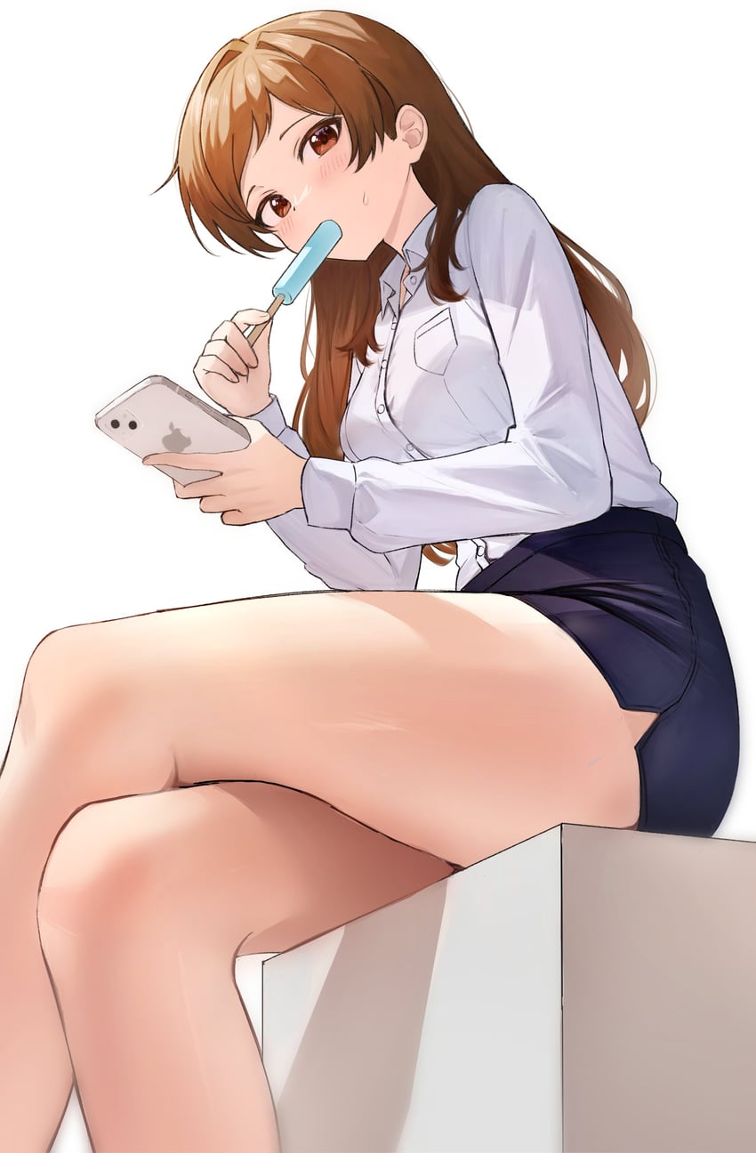 kitazawa shiho (idolmaster and 2 more) drawn by floris_(saber13)