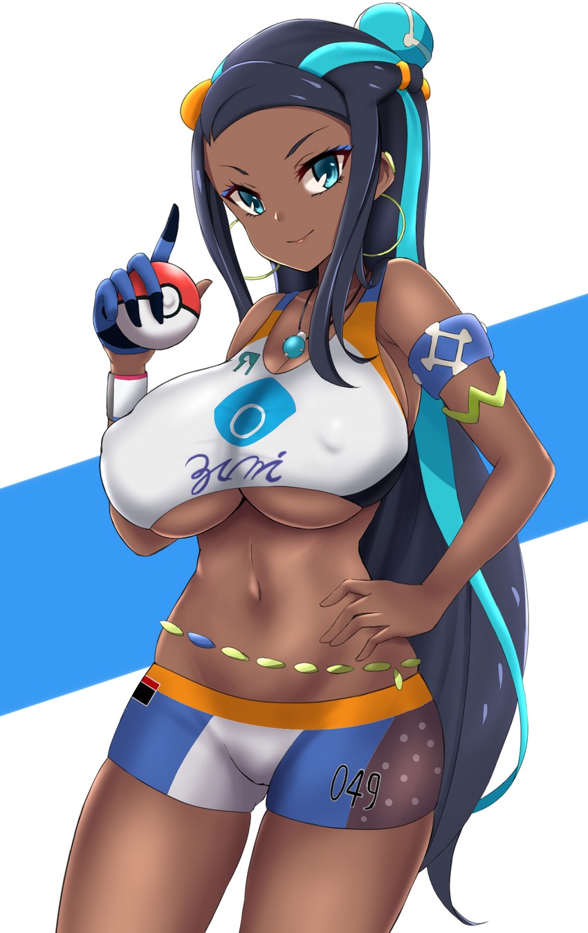 nessa (pokemon and 1 more) drawn by sayo_ayato