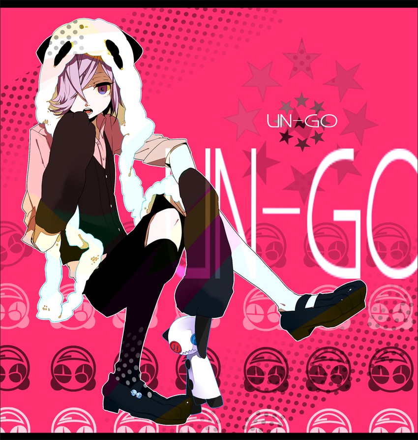 sasa kazamori and inga (un-go) drawn by kara_sky