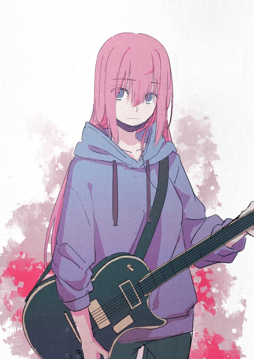 gotoh hitori (bocchi the rock!) drawn by lowlifescore