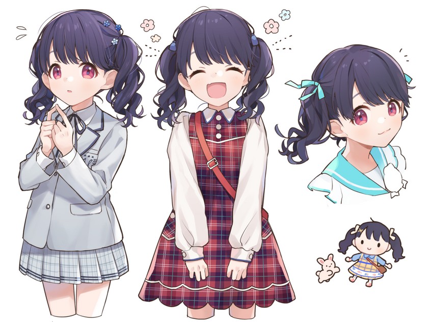 fukumaru koito (idolmaster and 1 more) drawn by chiri_(ch!)