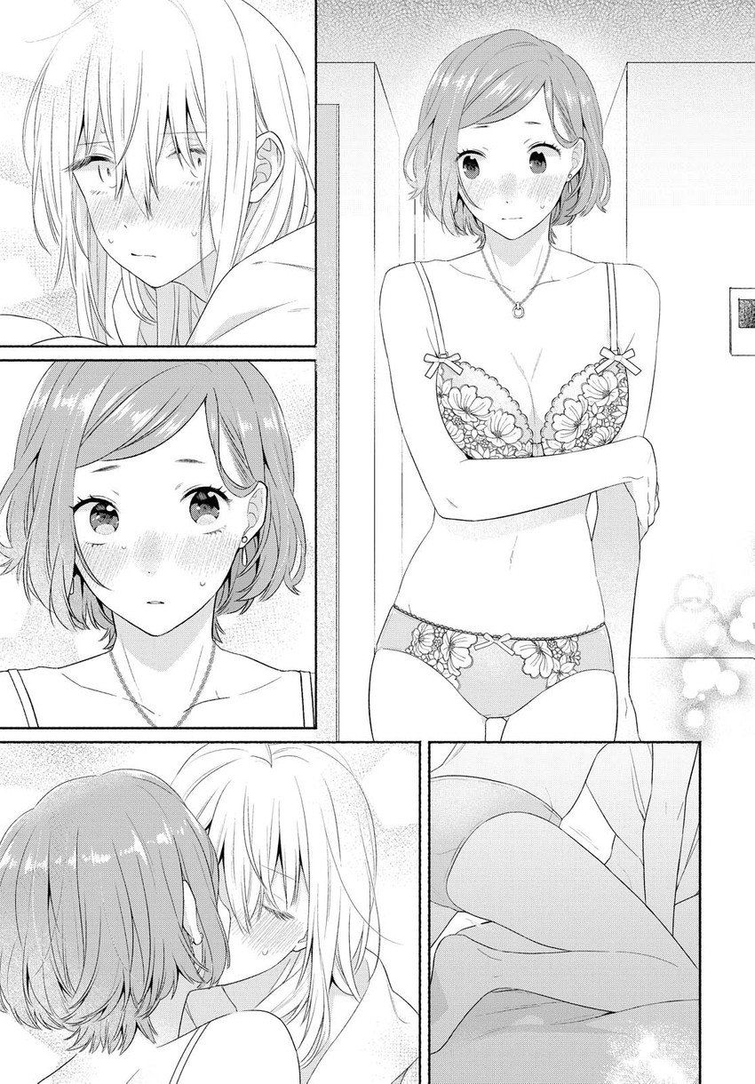 kanda mizuki and ookuma satomi (ikemen onna to hakoiri musume) drawn by majoccoid and mochi_au_lait