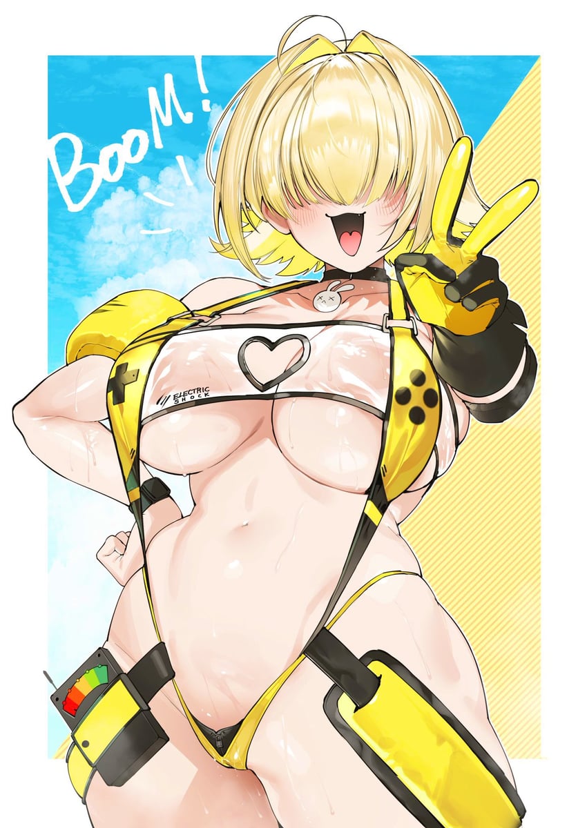 elegg (goddess of victory: nikke) drawn by shishamo_712