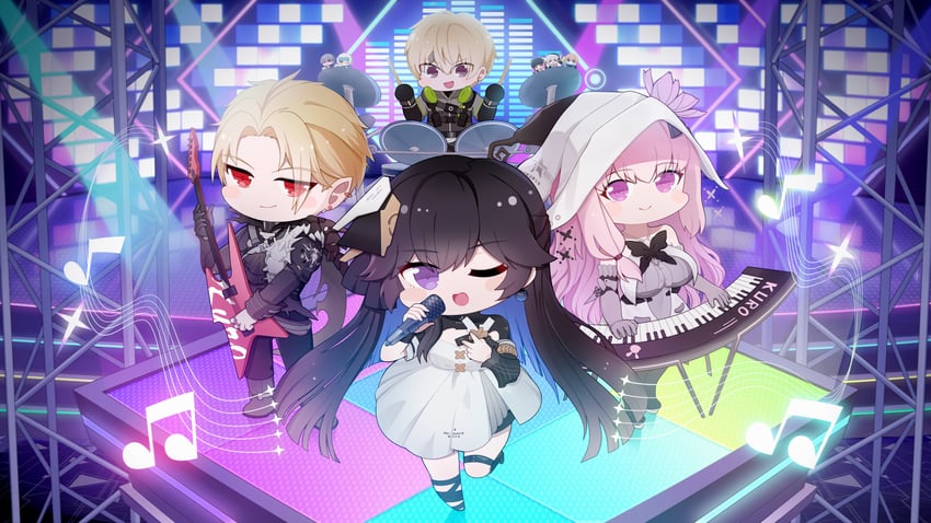 lucia, liv, selena, lee, ayla, and 13 more (punishing: gray raven) drawn by euyueuy