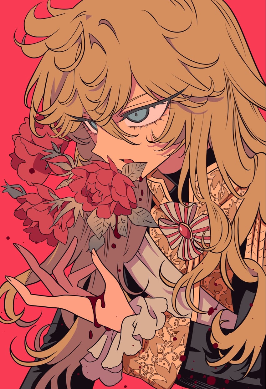oscar francois de jarjayes (versailles no bara) drawn by meremero