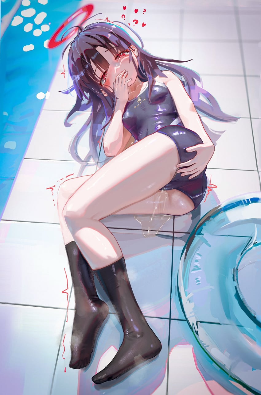 justice task force member (blue archive) drawn by hsch