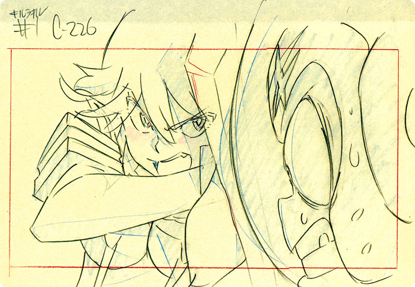matoi ryuuko and fukuroda takaharu (kill la kill) drawn by sushio