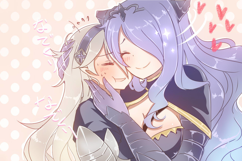 female corrin and camilla (fire emblem and 1 more) drawn by rojiura-cat