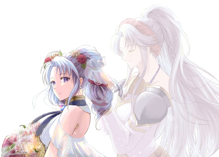 tailtiu and tine (fire emblem and 2 more) drawn by ikuratoro225784
