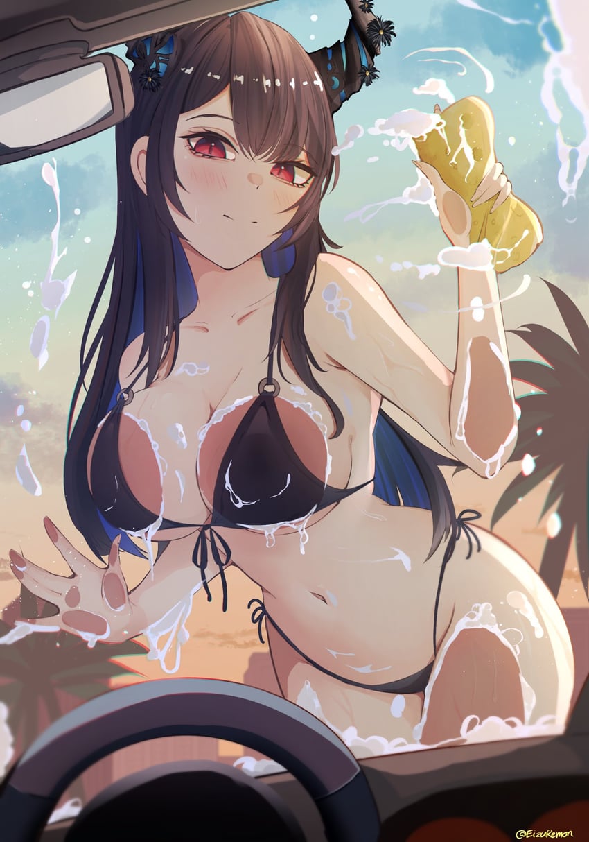 nerissa ravencroft (hololive and 1 more) drawn by eizuremon