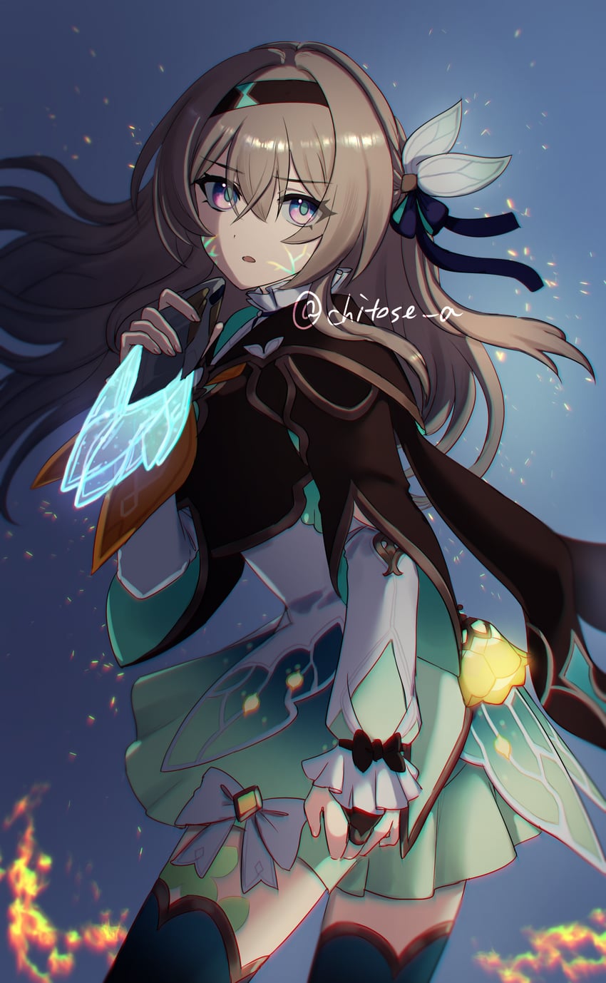 firefly (honkai and 1 more) drawn by chicori-ta-ta-ta
