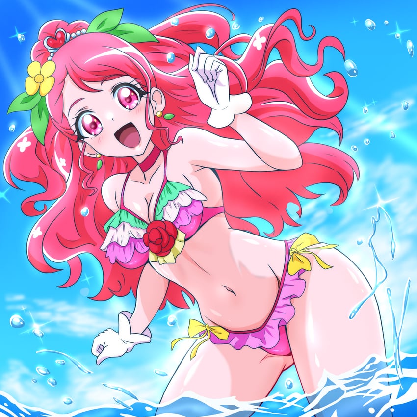 hanadera nodoka and cure grace (precure and 1 more) drawn by manga_sakuga_(precure)