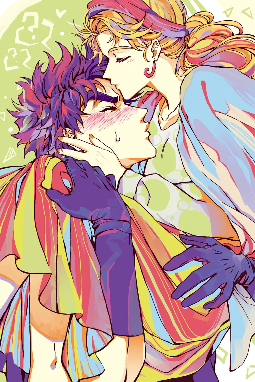 joseph joestar and suzi q (jojo no kimyou na bouken and 1 more) drawn by nigelungdayo