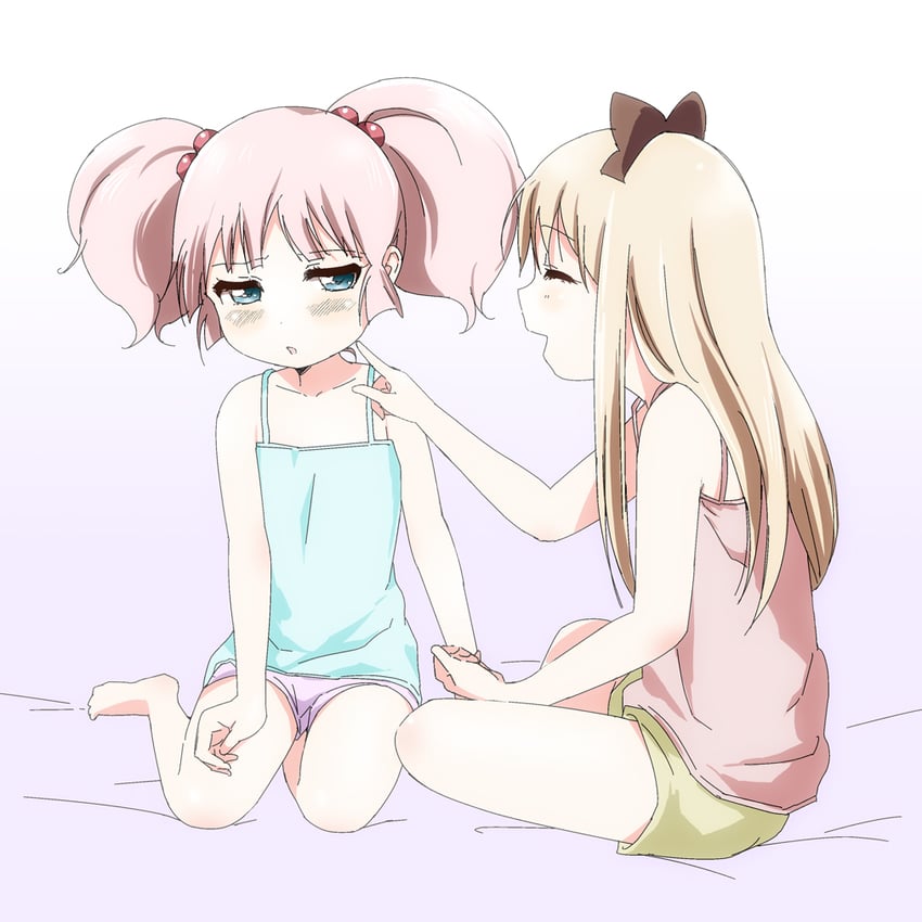 toshinou kyouko and yoshikawa chinatsu (yuruyuri) drawn by kamiki_uutarou