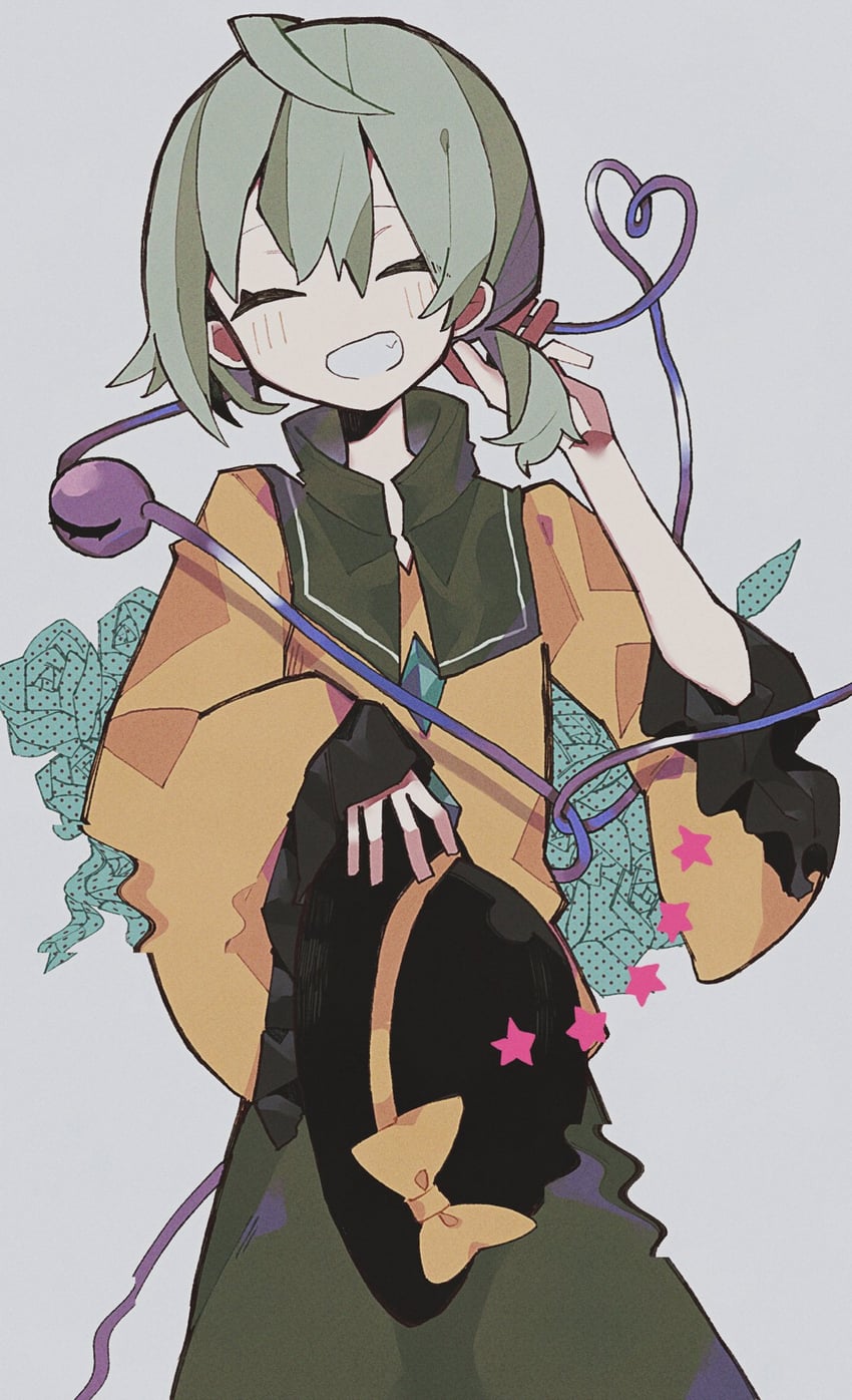 komeiji koishi (touhou) drawn by hatsushiro_mamimu